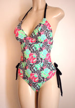 Load image into Gallery viewer, halter neck one piece monokini
