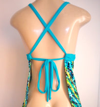 Load image into Gallery viewer, apron open back tankini tops
