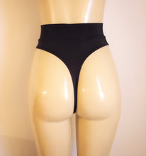 Load image into Gallery viewer, High waist thong bikini swimwear bottoms
