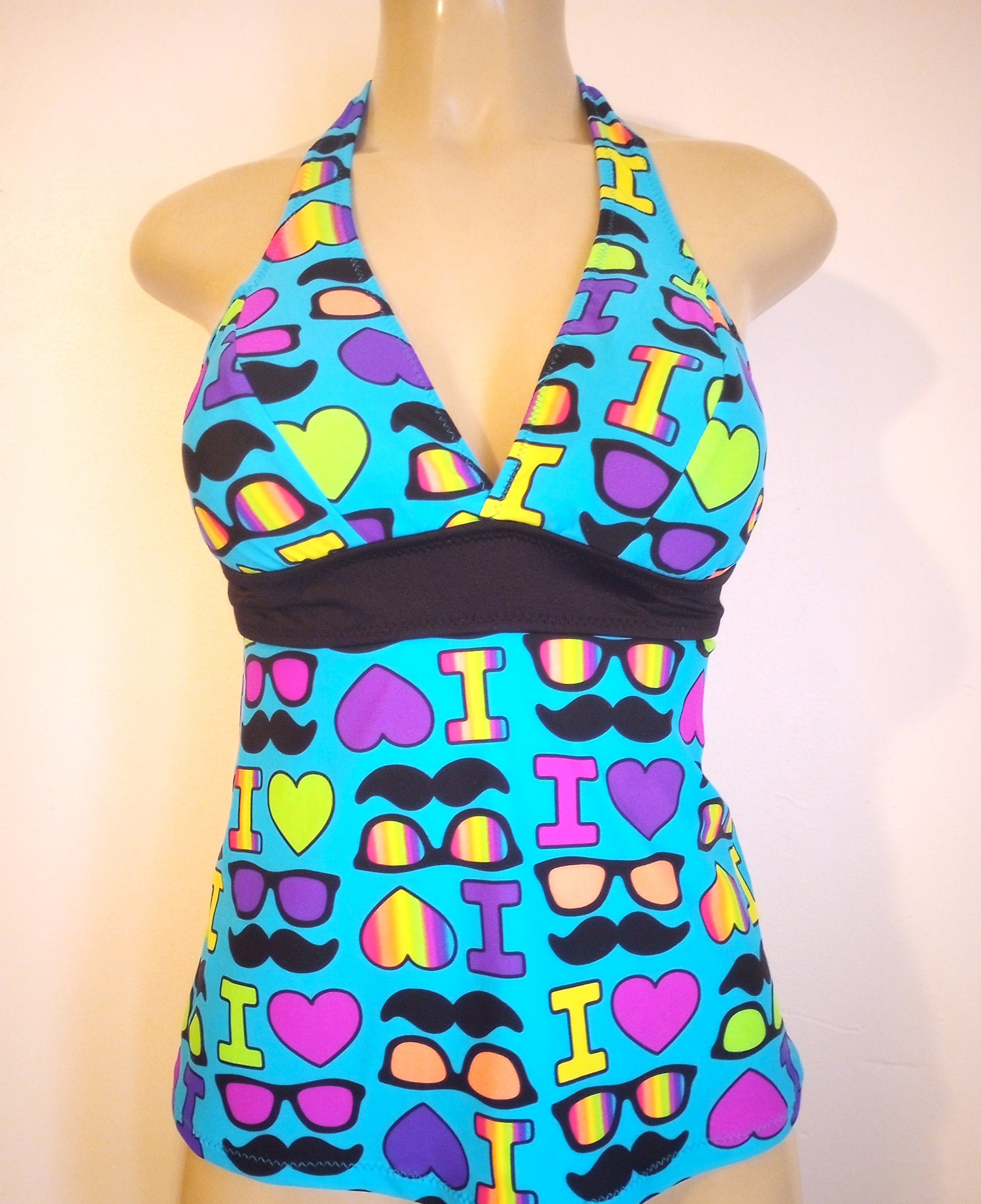 nike halter swim top