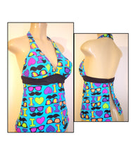 Load image into Gallery viewer, Halter neck tankini tops
