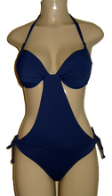 Load image into Gallery viewer, Underwire push up one piece monokini
