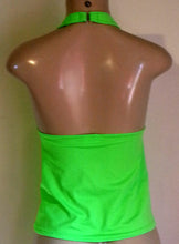 Load image into Gallery viewer, Seamed halter tankini back
