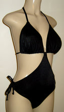 Load image into Gallery viewer, tie sides monokini swimsuits
