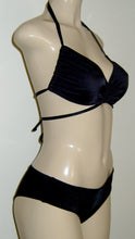 Load image into Gallery viewer, Drawstring bikini top and Scrunched butt cheeky bikini bottom
