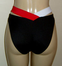 Load image into Gallery viewer, High waist strappy swimwear bottoms
