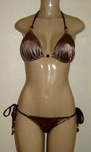 Load image into Gallery viewer, Triangle Bikini Top and Single Tie Bikini Bottom
