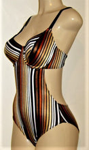 Load image into Gallery viewer, Cutaway one piece swimsuit monokini

