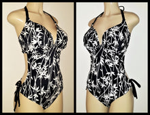 Load image into Gallery viewer, Halter push up one piece swimsuit

