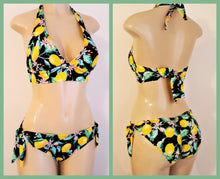 Load image into Gallery viewer, Lemon print bikinis swimsuits
