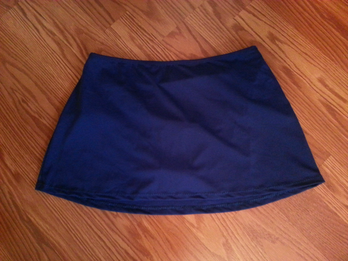 Navy Skirt Bottom