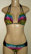 Load image into Gallery viewer, Double string top and Shirred side bottoms
