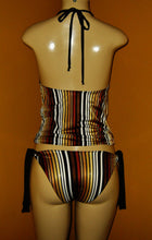 Load image into Gallery viewer, Triangle Top Tankini / Keyhole Bottom
