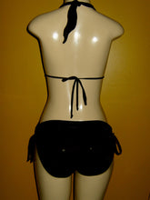 Load image into Gallery viewer, Sliding Halter Swimwear Top ~ Bombshell Bikini Bottom

