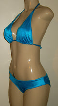 Load image into Gallery viewer, Long triangle bikini tops  and Cheeky swimwear bikini bottoms
