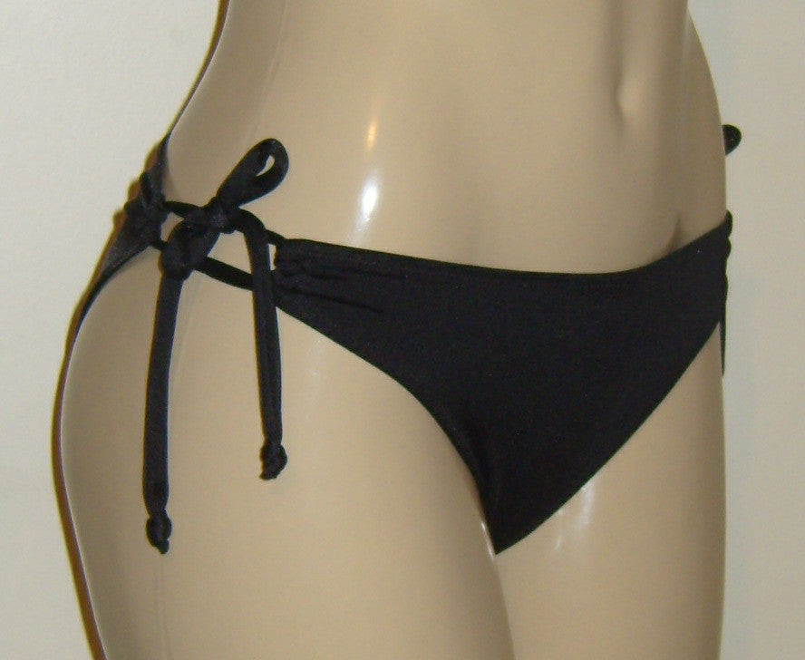 tie sides bikini bottom with scrunched butt