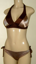 Load image into Gallery viewer, Seamed Halter Top and Keyhole Scrunch Bottom
