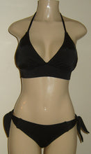 Load image into Gallery viewer, Triangle Halter Top and Scrunch Butt Tie Bikini
