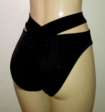 Load image into Gallery viewer, strappy waist high bikini bottom
