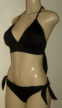 Load image into Gallery viewer, Triangle Halter Top and Scrunch Butt Tie Bikini
