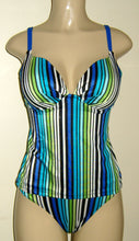 Load image into Gallery viewer, Push up tankini and Timeless Bikini Bottom

