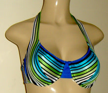 Load image into Gallery viewer, Halter underwire swimwear top for larger bust
