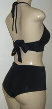 Load image into Gallery viewer, Halter top bikini and Hi waist pin up bottom with scrunch
