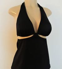 Load image into Gallery viewer, halter neck tankini swimsuits
