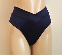 Load image into Gallery viewer, crisscross bikini bottom with high waist
