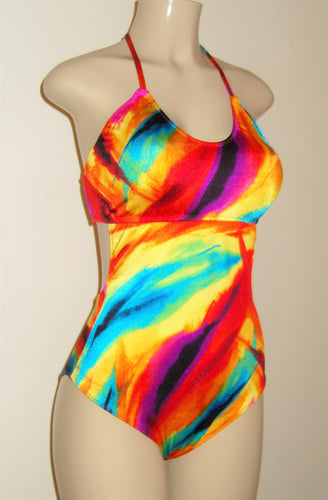 Crisscross Back Tank One Piece Swimsuit