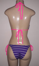 Load image into Gallery viewer, Purple bikini set womens

