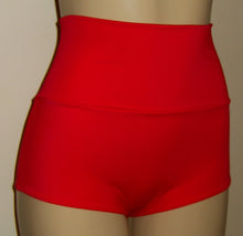 Load image into Gallery viewer, High waistband low leg swimsuit bottom
