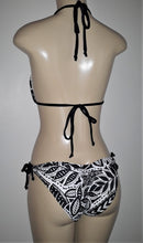 Load image into Gallery viewer, Tie halter swimwear top and Tie sides bikini bottoms
