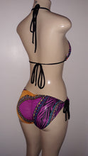 Load image into Gallery viewer, Tie halter swimwear. Low-rise swimsuits
